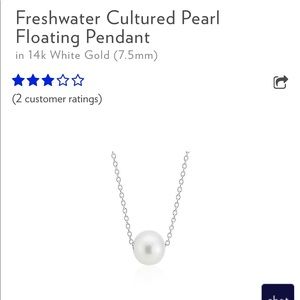 Blue Nile pearl necklace